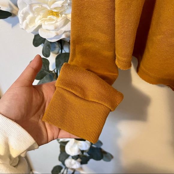 Forever 21 Crop Fleece Hoodie - Picture 5 of 5